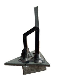 Palo en el barro, escultura de cerámica contemporánea de Joe DiStefano