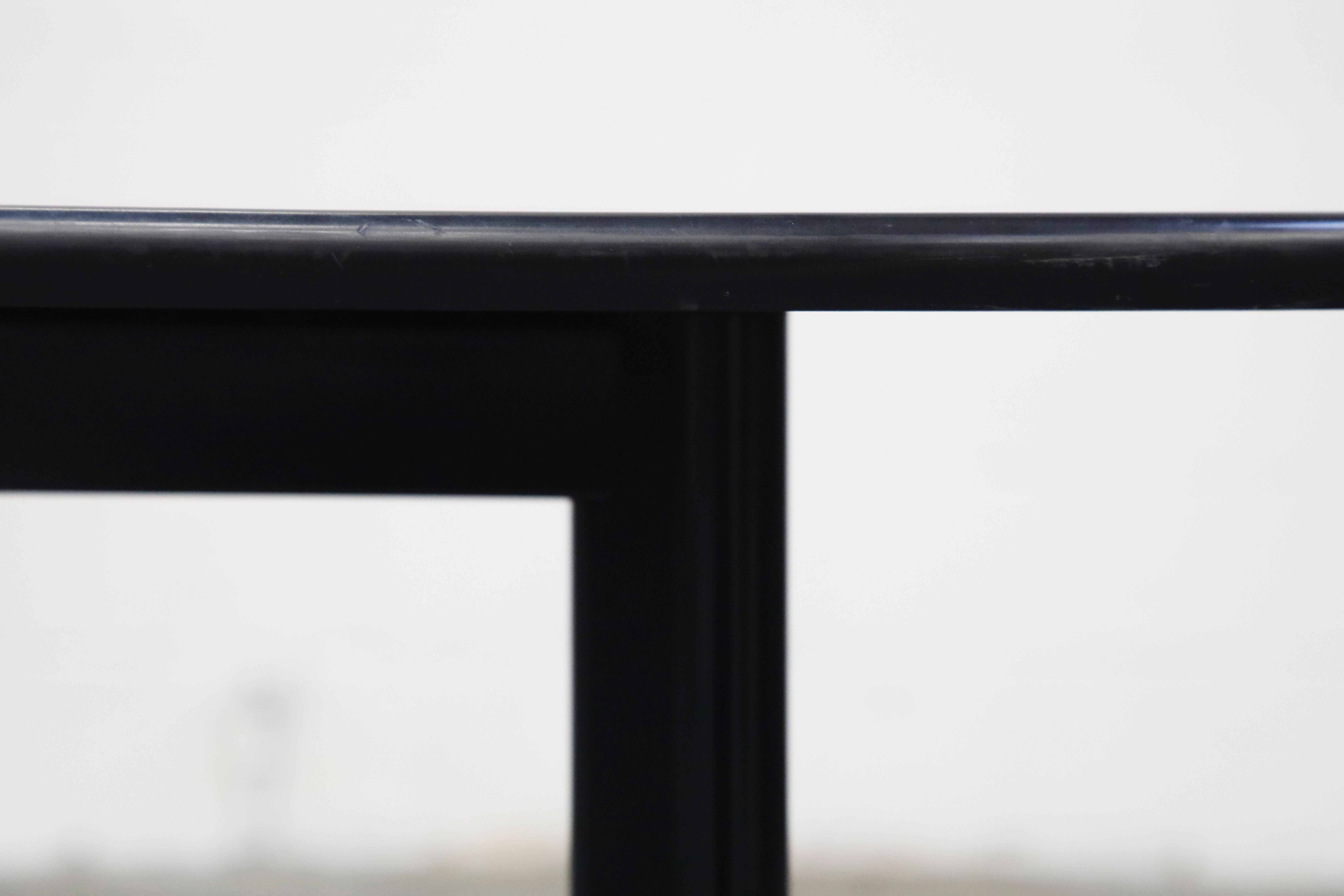 Metal Joe D'Urso for Knoll International 'High Table' Dining/Work Table, Signed, 1980