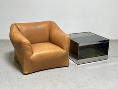 Tavolino da caffè in acciaio inox lucido Joe D'Urso