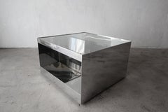 Joe D'Urso para Knoll Mesa rodante de acero inoxidable Modelo 6027T