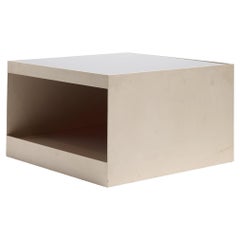 Joe D'Urso, Pequeña mesa baja rodante, Knoll, EE.UU., 1981