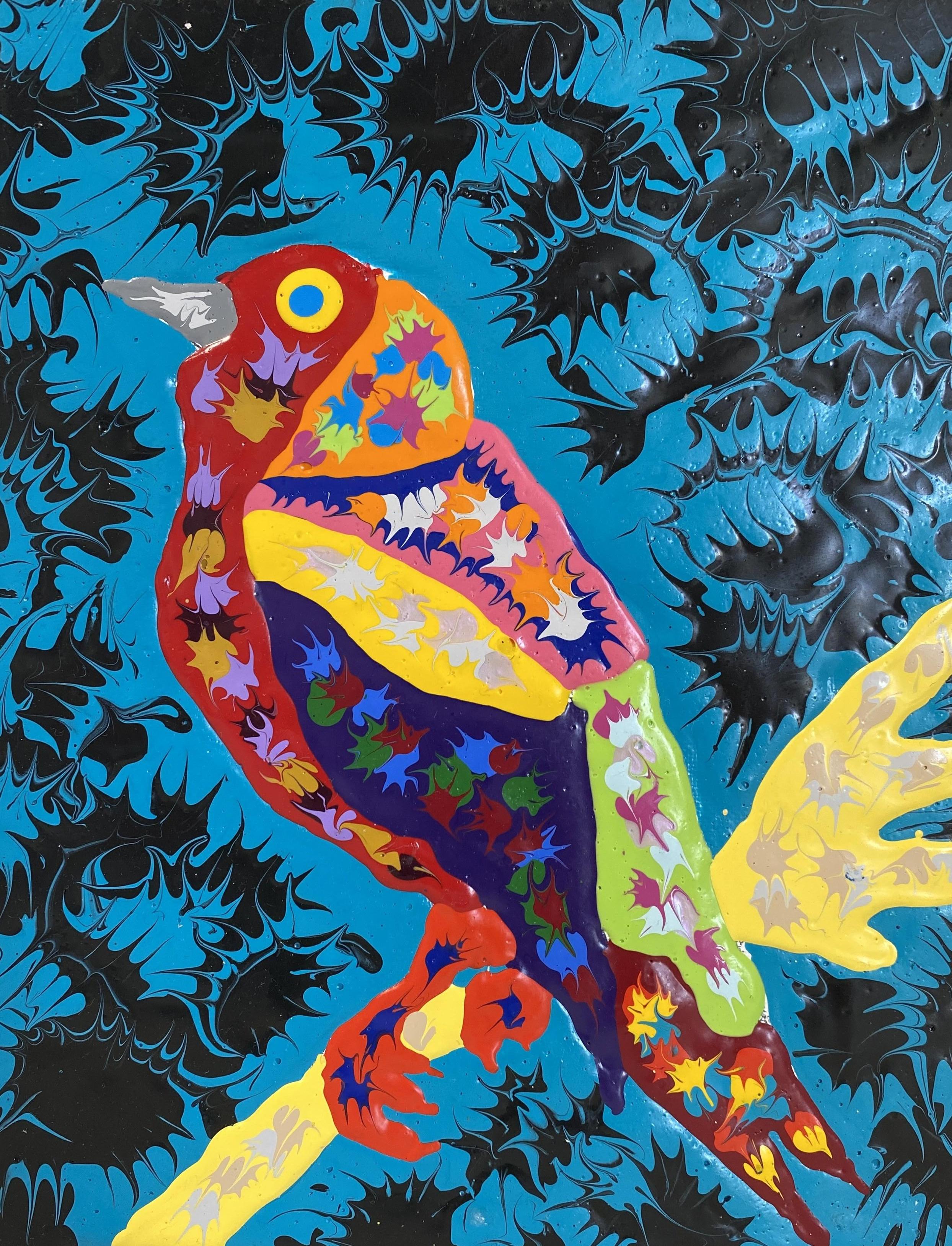 Joe Fay Figurative Painting – Bobolink