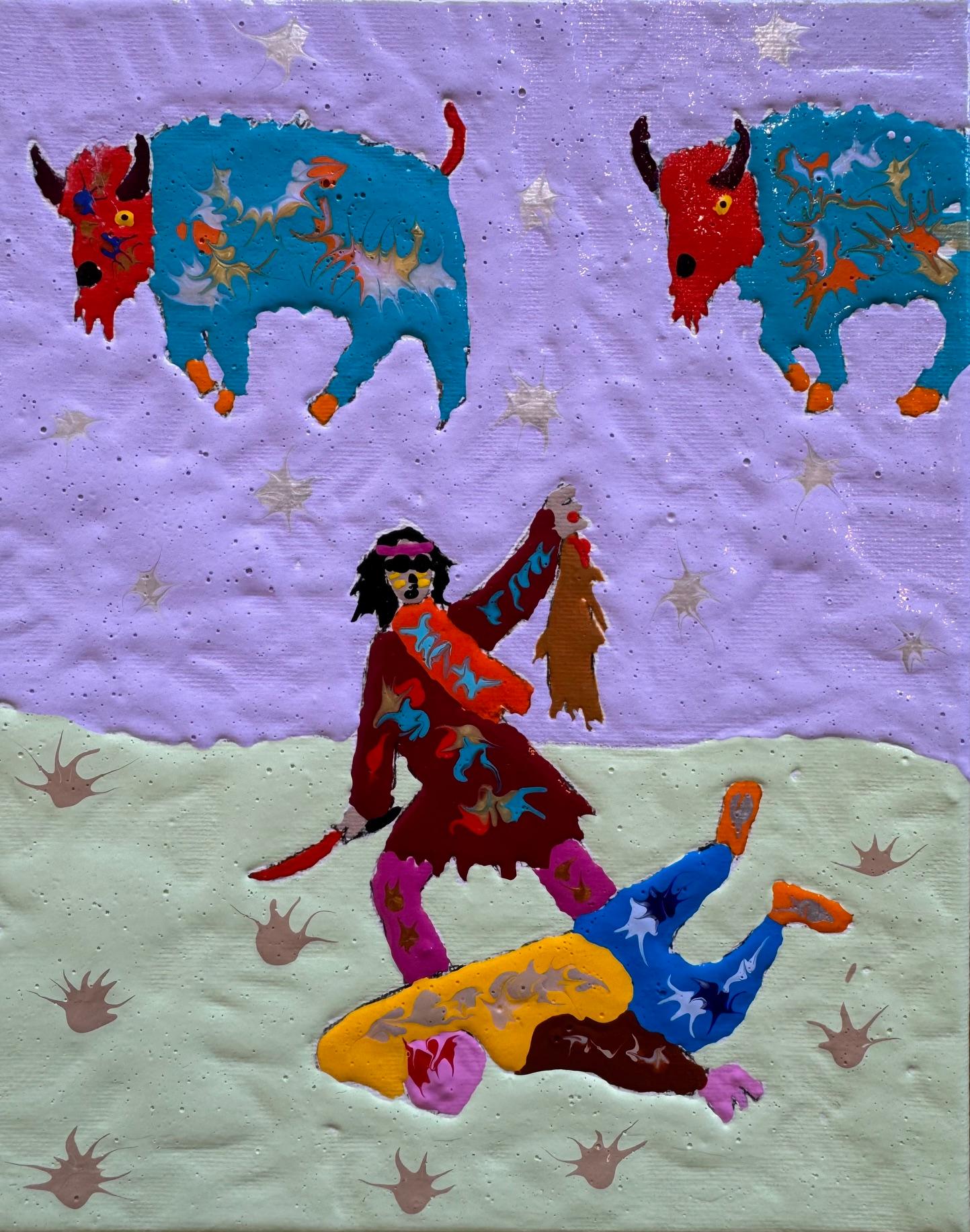 Custer - Painting de Joe Fay