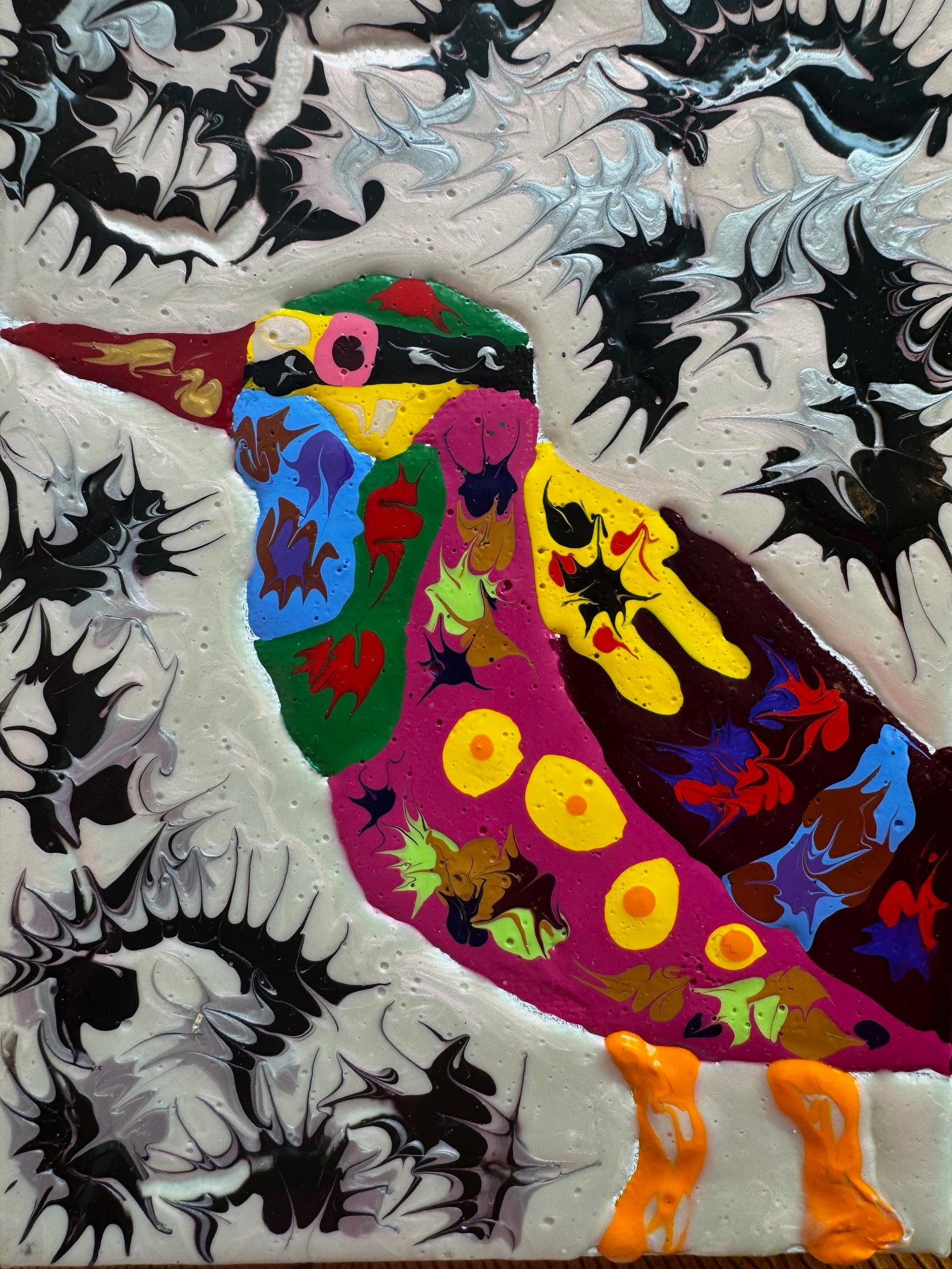 Animal Painting Joe Fay - Alouette des champs