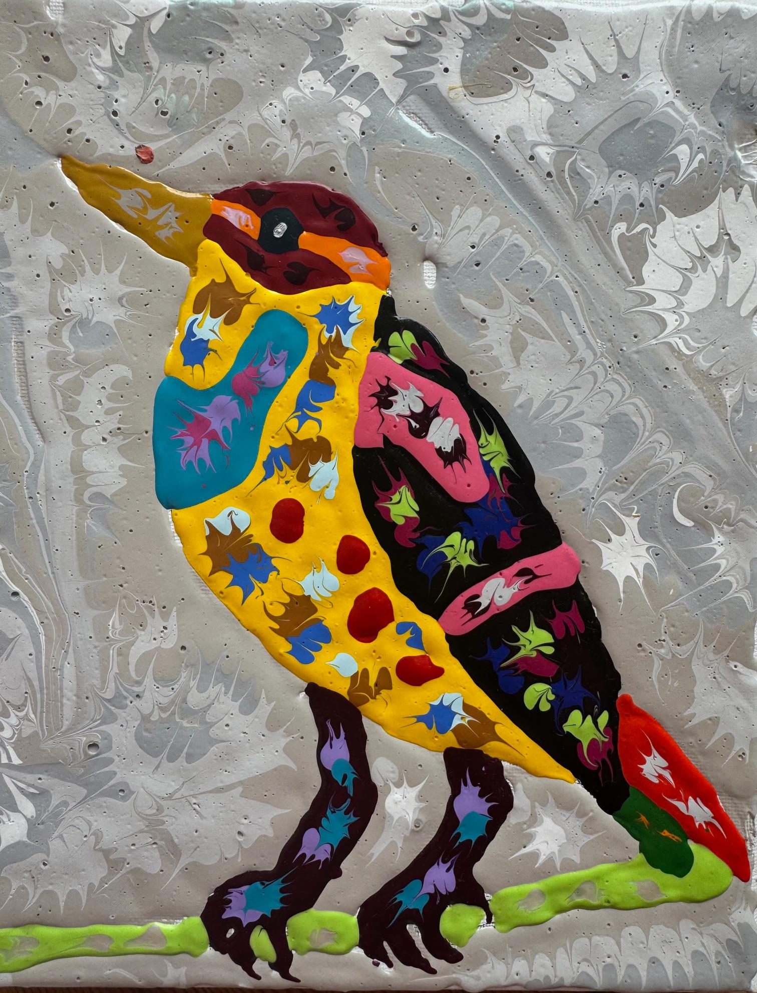 Animal Painting Joe Fay - Alouette des champs