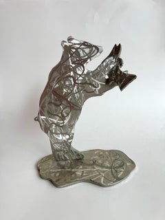 Ours et poisson