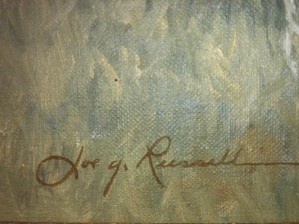 Joe G. Russell ‘1926-2008’ Painting In Good Condition In Houston, TX