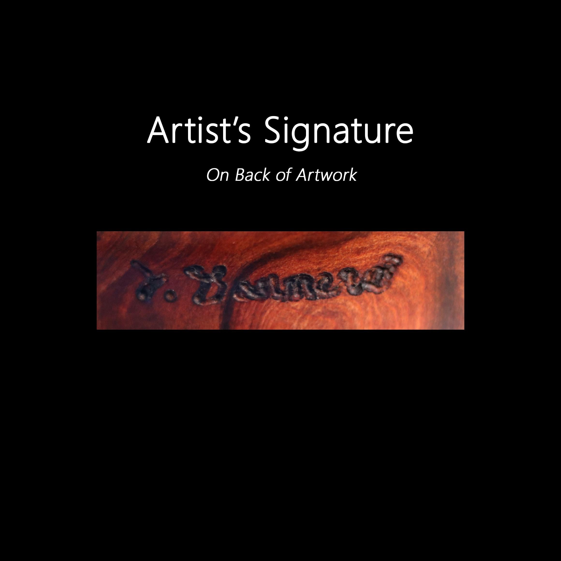 Together Bound - Original Medium Size Abstract Organic Form Redwood Sculpture For Sale 10