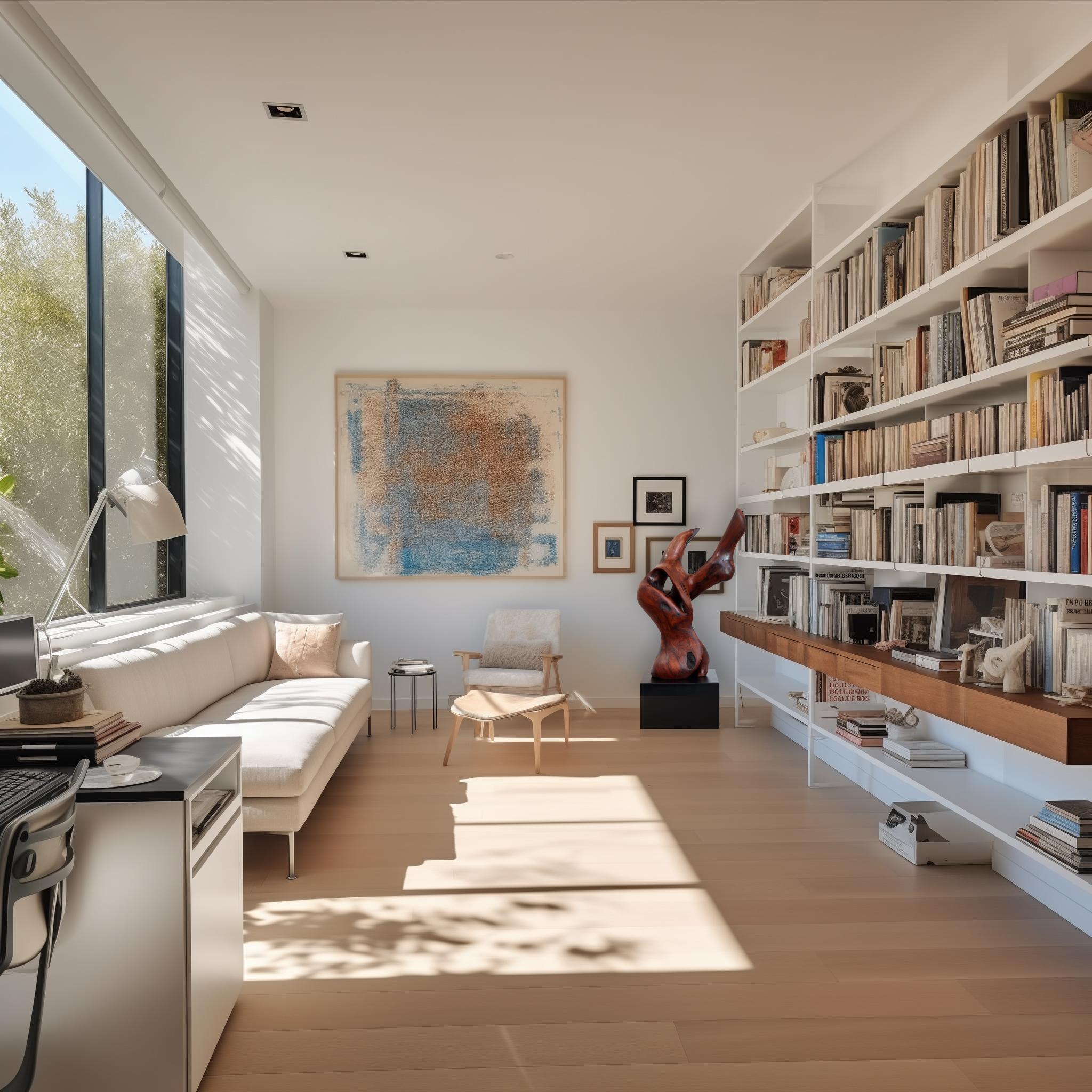 Together Bound - Original Medium Size Abstract Organic Form Redwood Sculpture For Sale 6