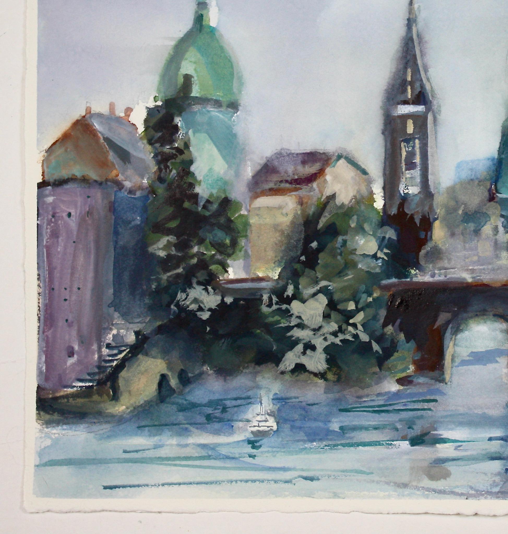 charles bridge painting