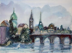 Charles Bridge, Prague, Original Painting