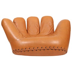 Vintage "JOE" Glove Chair for Poltronova