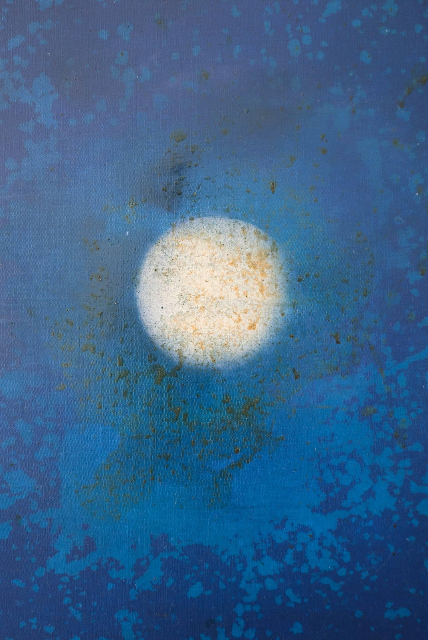 Cordelia (MNp 40) - Abstract Painting Azul de Joe Goode