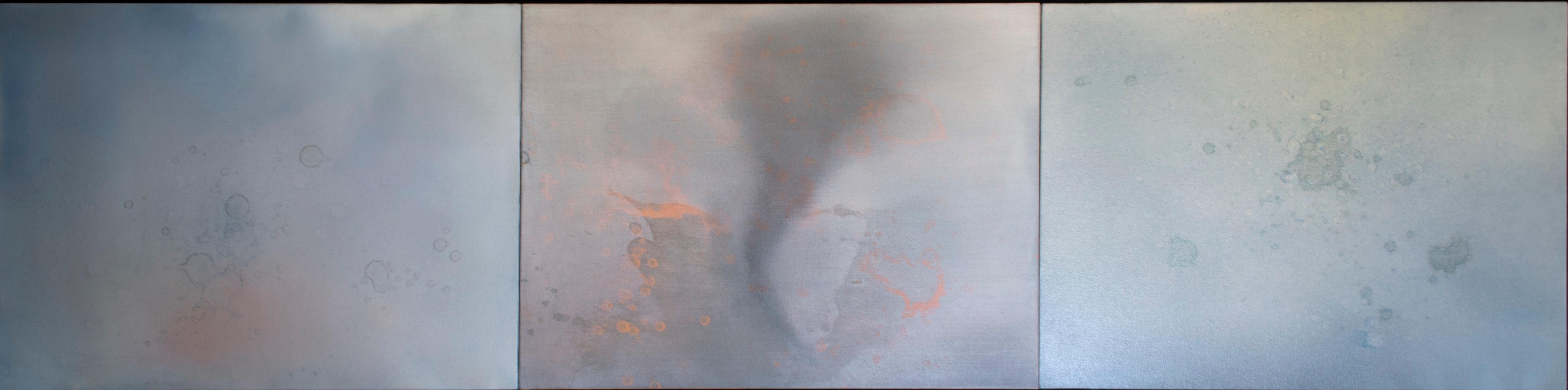 Landscape Painting Joe Goode - Sans titre (Série Cause & Effet CEp41)
