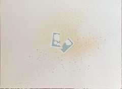 Joe Goode - Floating Cards - Part IV, Lithograph on Arches paper, Hand signed AP