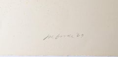 Joe Goode - Floating Cards (pencil signed Artist's Proof) lithograph on Arches