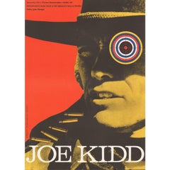 'Joe Kidd' 1974 Czech A3 Film Poster