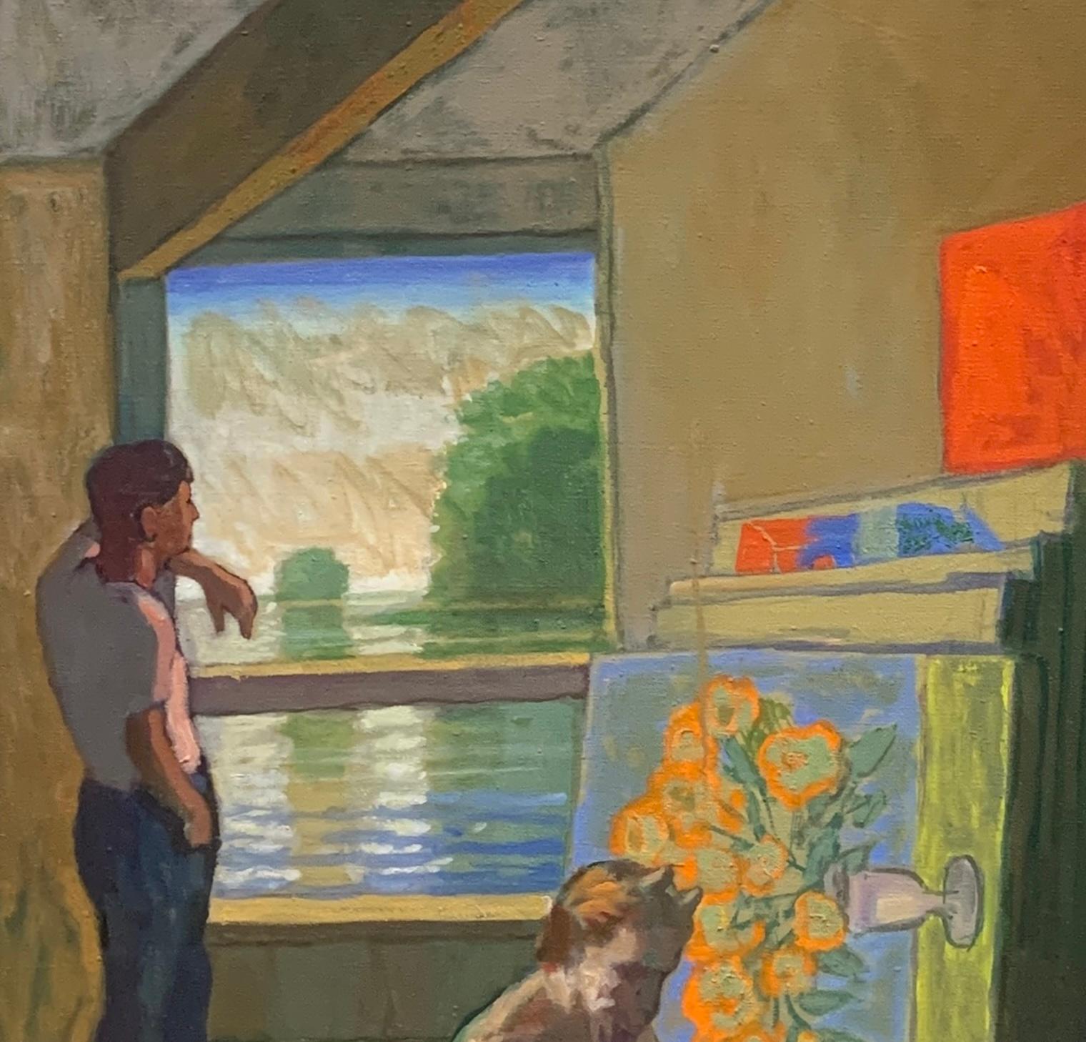 Fantasia stupida - Painting di Joe Lasker