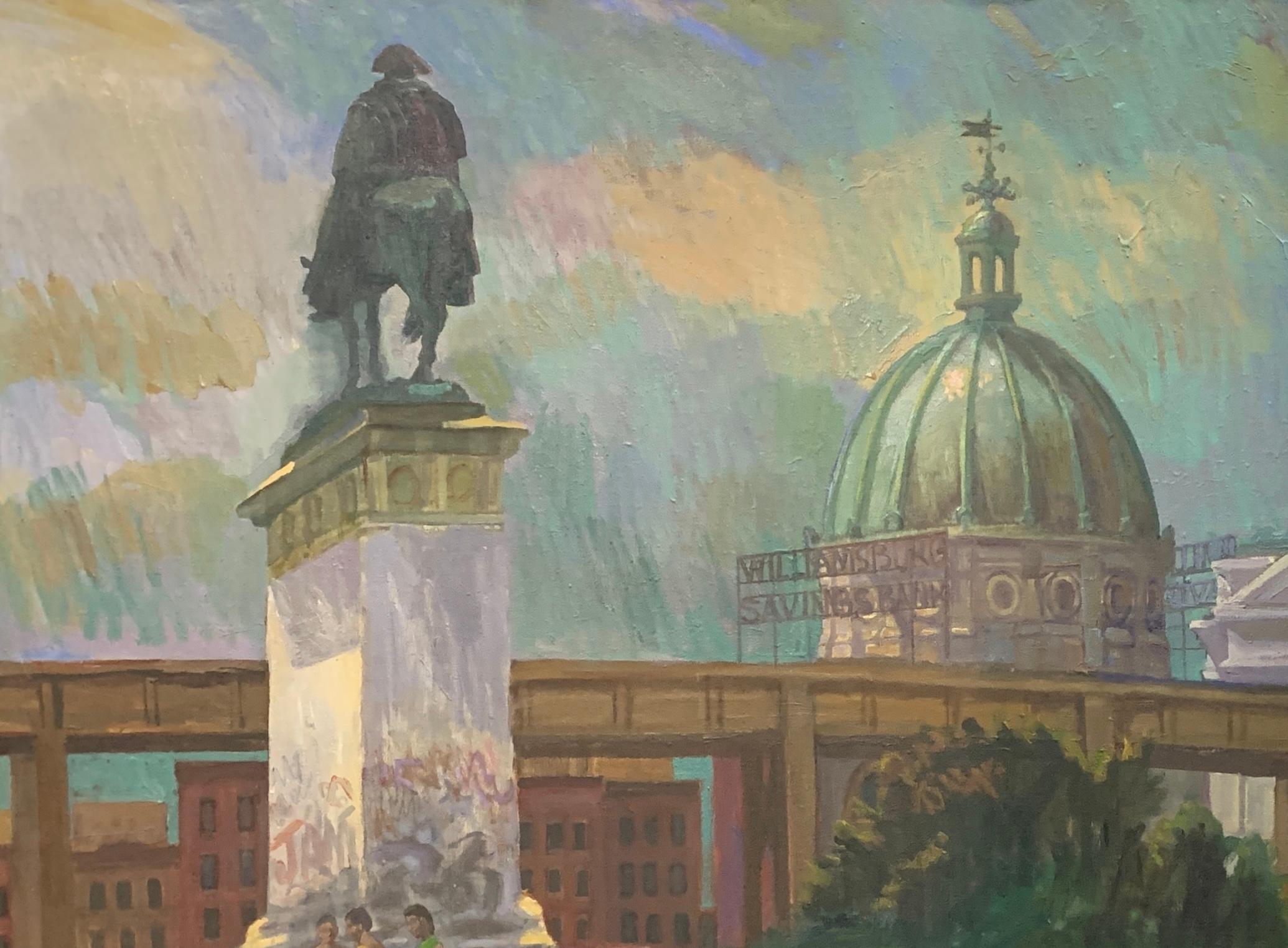 Talschmiede – Painting von Joe Lasker