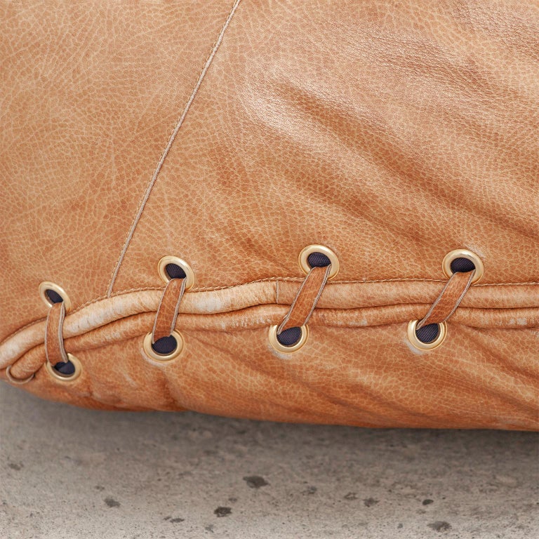 Joe Leather Baseball Glove Chair by Poltronova at 1stDibs