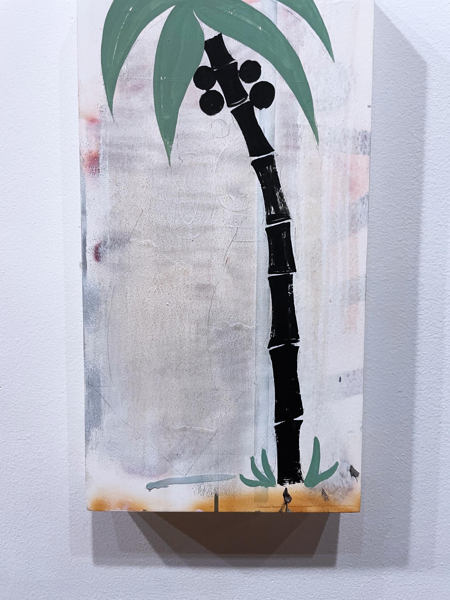 Palm Tree - Contemporary Painting by Joe Lotto