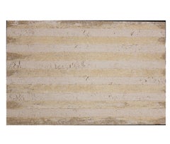 Vintage "Flag" Wood and Cement Block