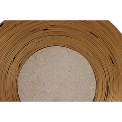 Wooden and Cement Target Inspired by Jasper John's Target Paintings