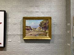 "Incoming Tide, Spooners Cove" contemporary realist landscape, plein air, framed