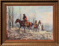 "Autumn", Joe Rader Roberts, 30x40 in., Original Oil on Canvas, Western Art