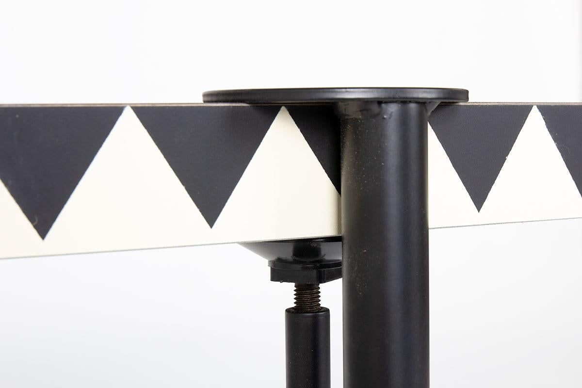 Métal Table à manger Joe Ship de Philippe Starck pour 3 Suisses, 1982 en vente