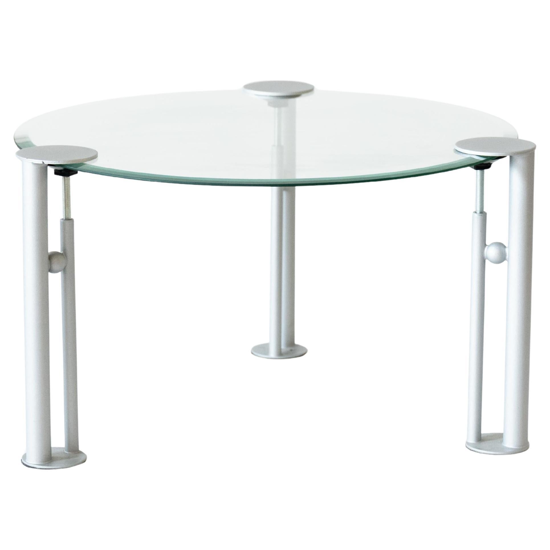 Mesa de cristal Joe Ship de Philippe Starck en venta