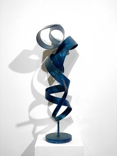 "Goody Blue Shoes, " Steel Sculpture