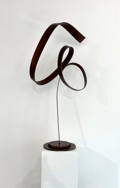 "Light as a Feather," Abstract Steel Sculpture