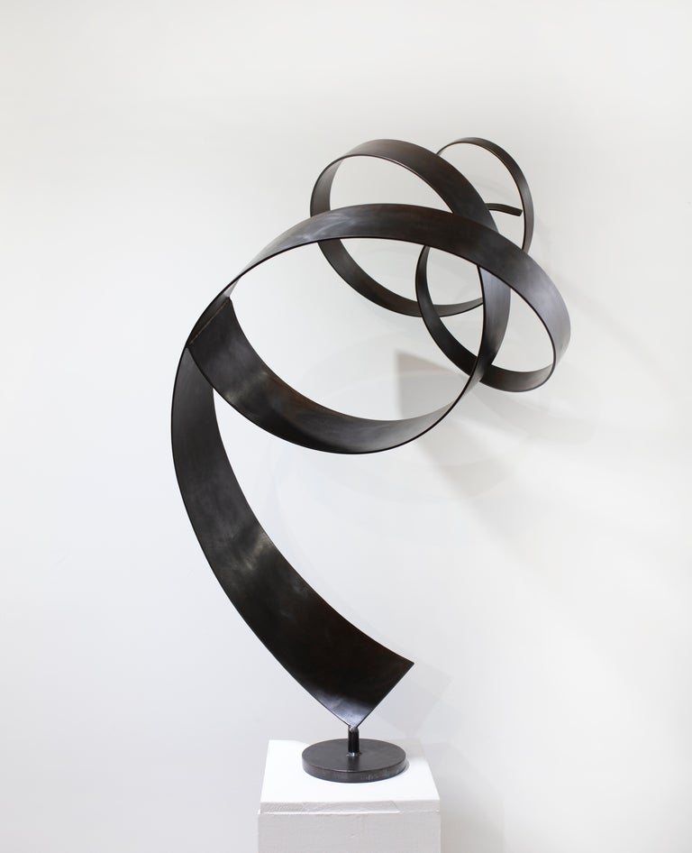 Joe "Sinuous," Abstract Steel Sculpture For Sale at 1stDibs