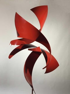"Synthesis," Abstract Steel Sculpture
