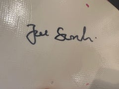 Scultura pop art di Joe Suzuki "Happy Accident Bust of David" in resina e smalto rosa