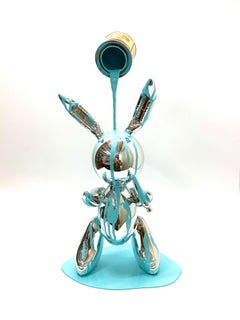 "Happy Accident - "Koons" Rabbit Blue"