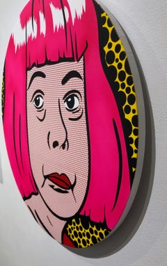 "Happy Accident - "Lichtenstein style Kusama "