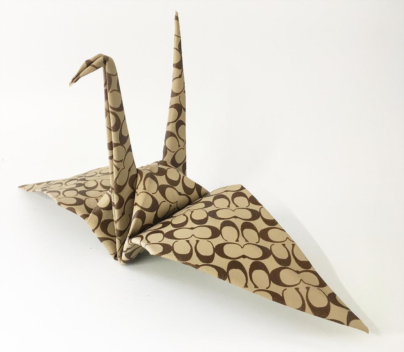 "Trompe l'oeil Series - Origami Crane Coach"