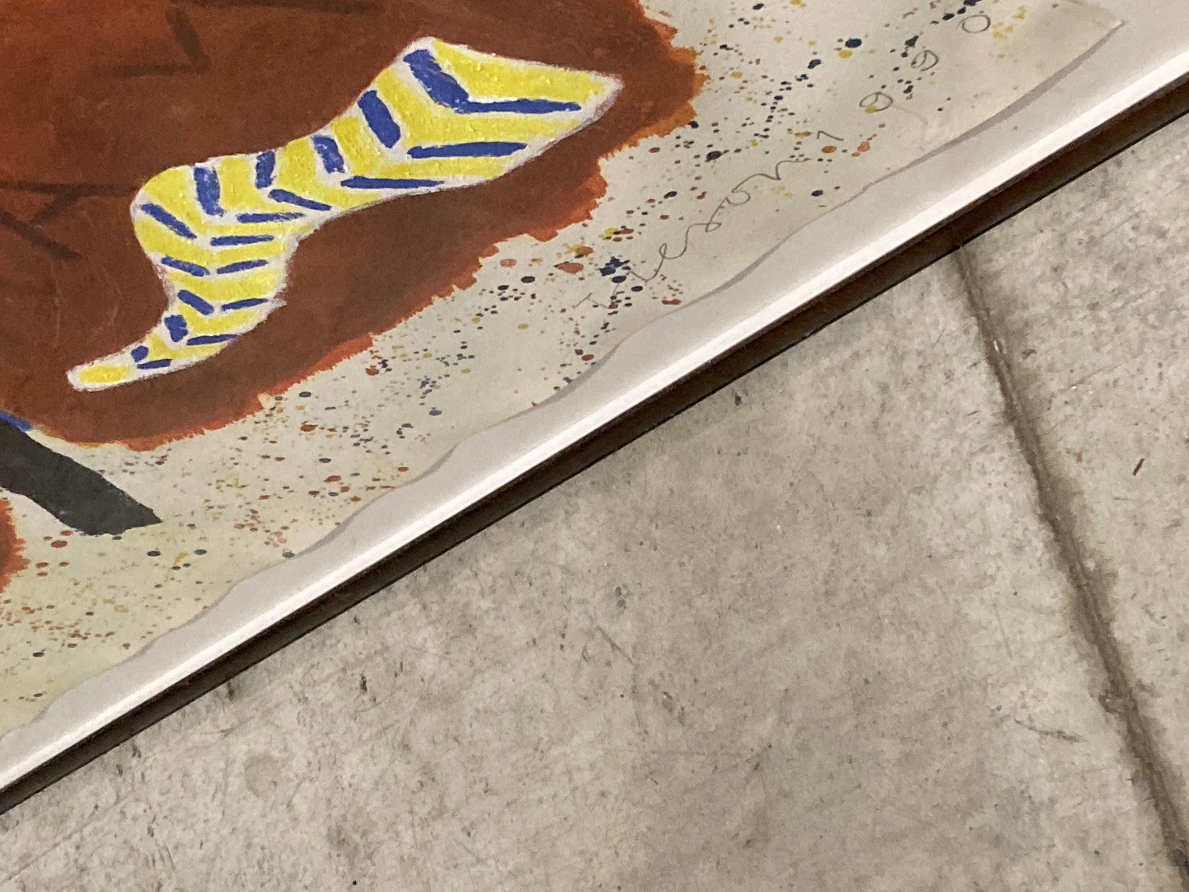 Joe Tilson, 'Apollo Pythion' 1990, signiert und datiert mit Bleistift im Angebot 2