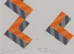 «Dart», serigrafía de arte pop firmada por Joe Tilson