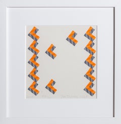 «Dart», serigrafía de arte pop firmada por Joe Tilson