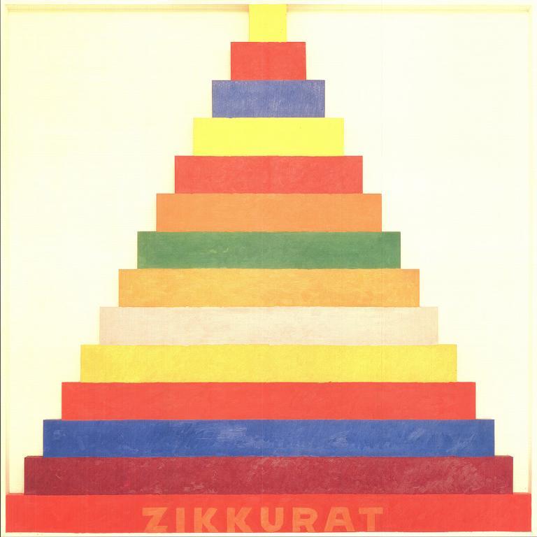 Joe Tilson 'Zikkurat' 2010- Offset Lithograph For Sale 1