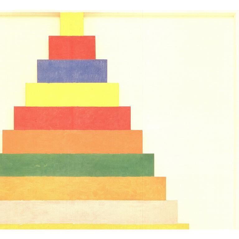 Joe Tilson 'Zikkurat' 2010- Offset Lithograph For Sale 2