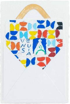  Postcard from Venice l’arco del paradiso, Venusia, Silkscreen, Abstract Art