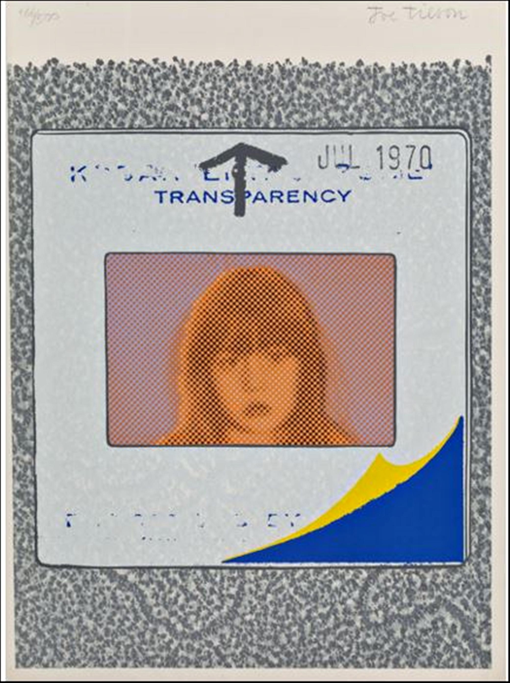 Transparency, signed/N limited edition print from pioneering British Pop Artist - Print by Joe Tilson