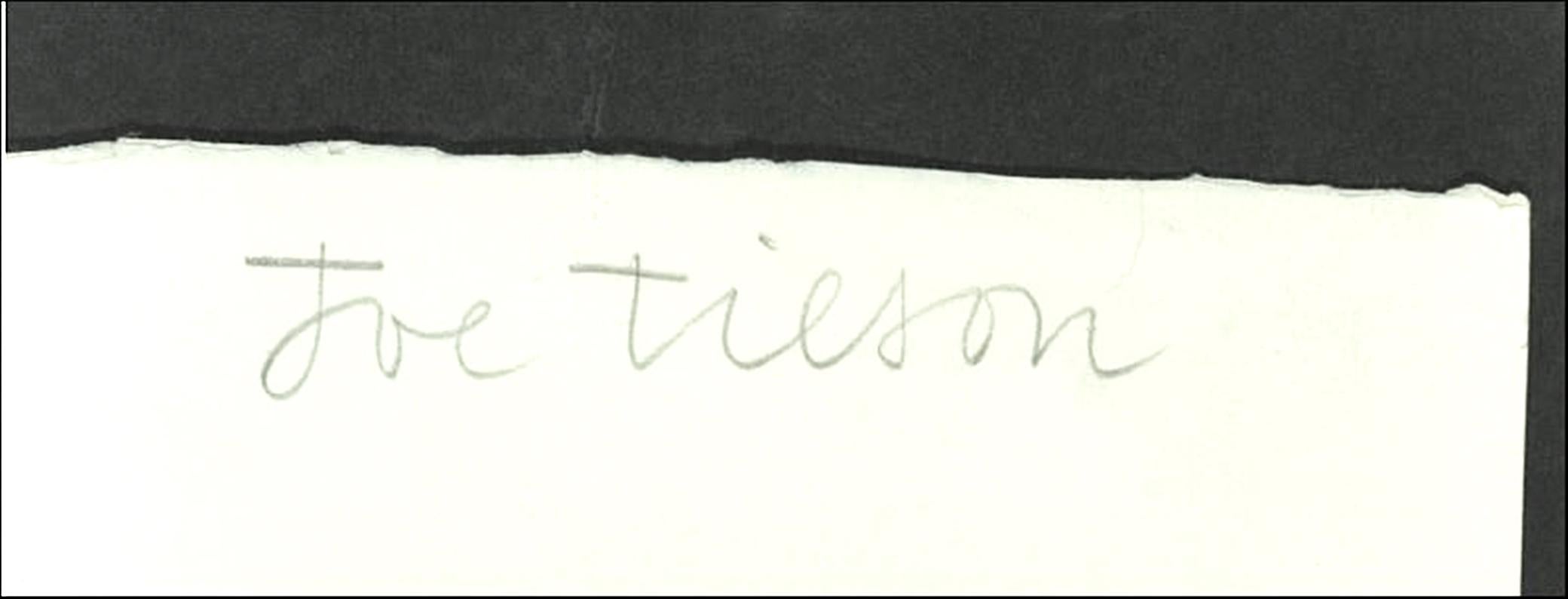 Transparency, signed/N limited edition print from pioneering British Pop Artist - Beige Figurative Print by Joe Tilson