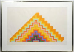 Ziggurat 5 (astrazione pop art dal bordo duro)