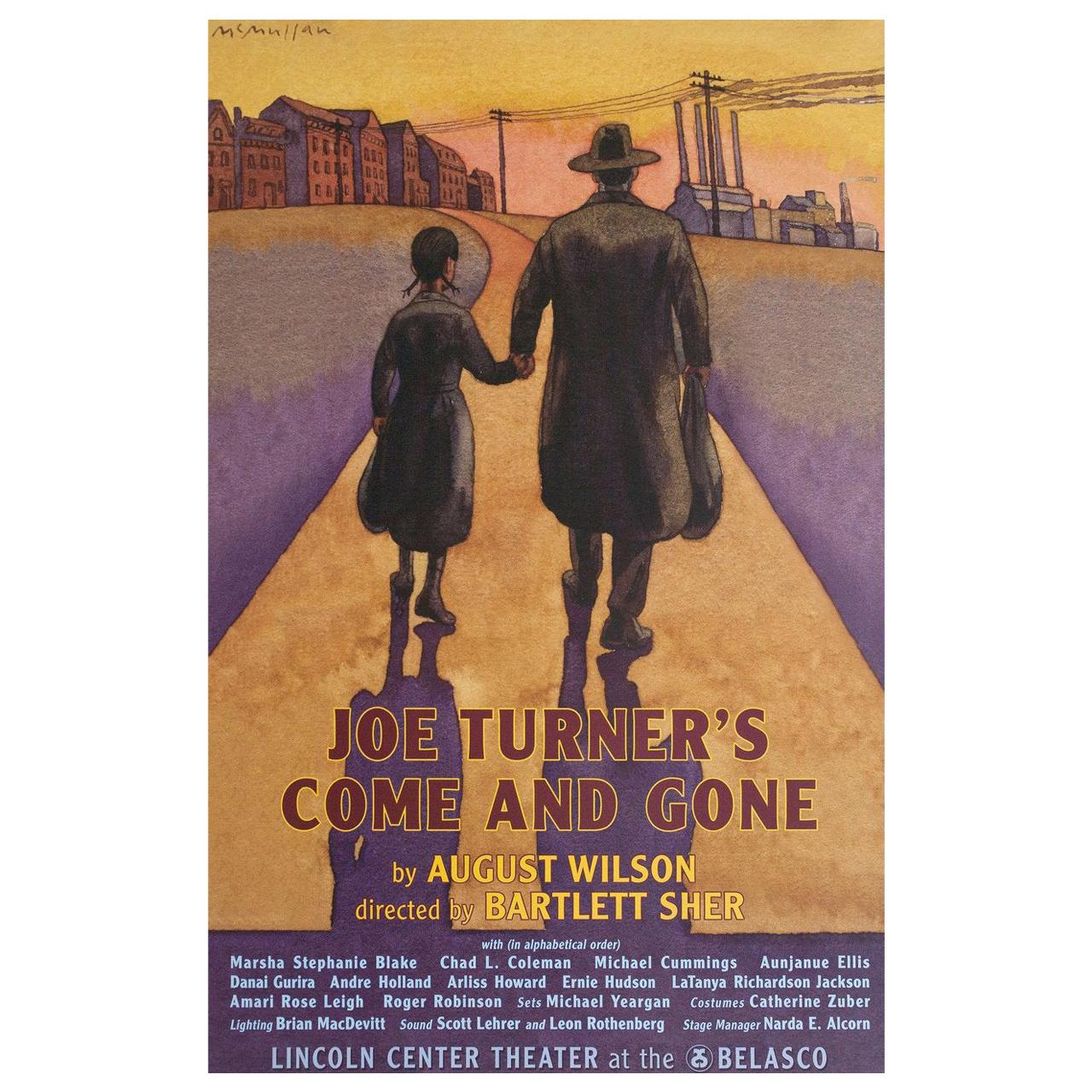 "Joe Turner's Come and Gone" R2009 U.S. Window Card Theatre Poster