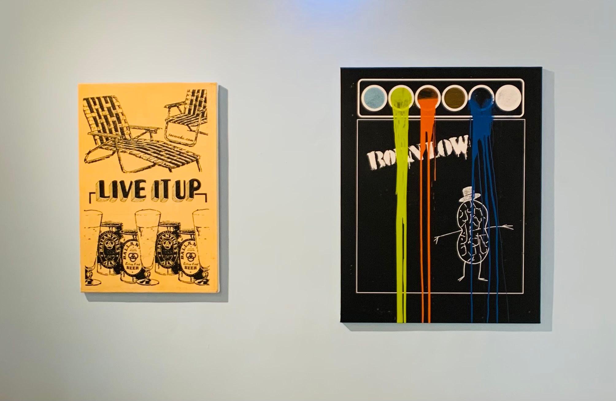 Live It's a Living - Painting di Joe Waks